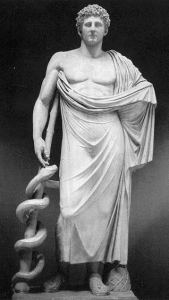  Il Dio egizio della medicina Imhotep - Asclepio presso i Greci
