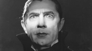 Bela Lugosi in una inquadratura del film "Dracula" del 1931