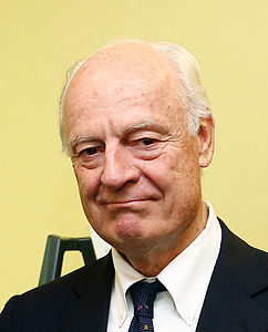 Il rappresentante dell'ONU Steffan de Mistura